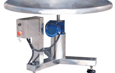 Rotacinis maišelių surinkimo stalas