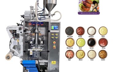 Automatic sauce bag forming filling packing machine