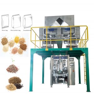 Automatinis sėklų produktų pakavimo užpildymo sandarinimo mašinos blokas