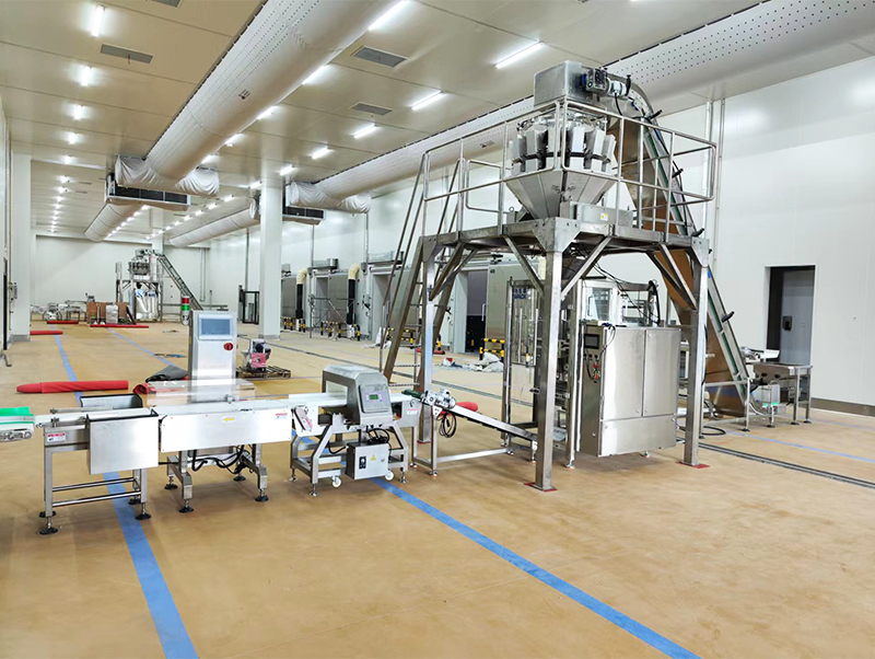 automatinis šaldyto maisto pakavimo aparatas