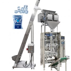Automatinė 1-8KG ledo kubelių svėrimo pakavimo mašina