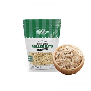 Automatinė avižinių dribsnių maišelių pakavimo mašina